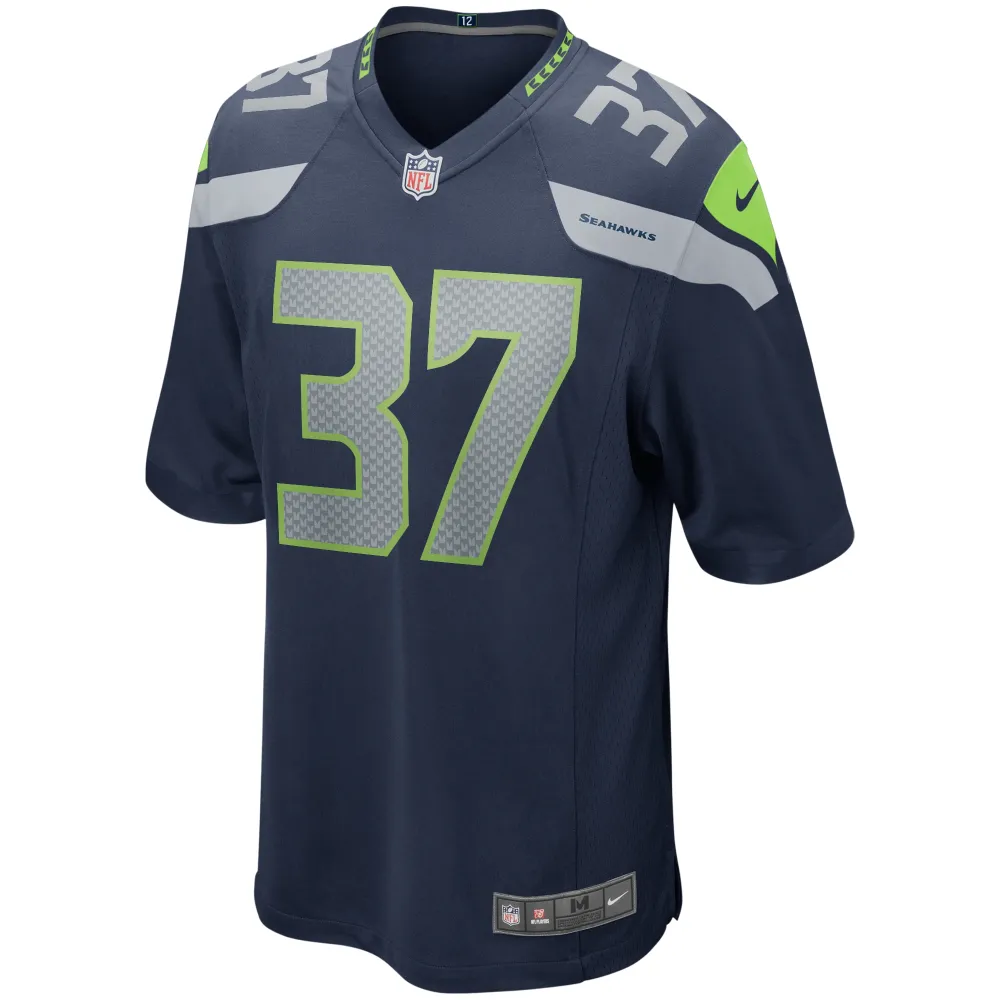 Men's Seattle Seahawks Shaun Alexander College Navy Game Retired Player Jersey