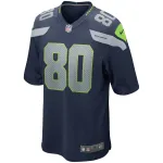 Men's Seattle Seahawks Steve Largent College Navy Game Retired Player Jersey