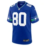 Men's Seattle Seahawks Steve Largent Royal Throwback Retired Player Game Jersey
