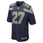 Men's Seattle Seahawks Tariq Woolen College Navy Game Player Jersey