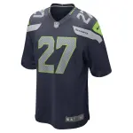 Men's Seattle Seahawks Tariq Woolen College Navy Game Player Jersey