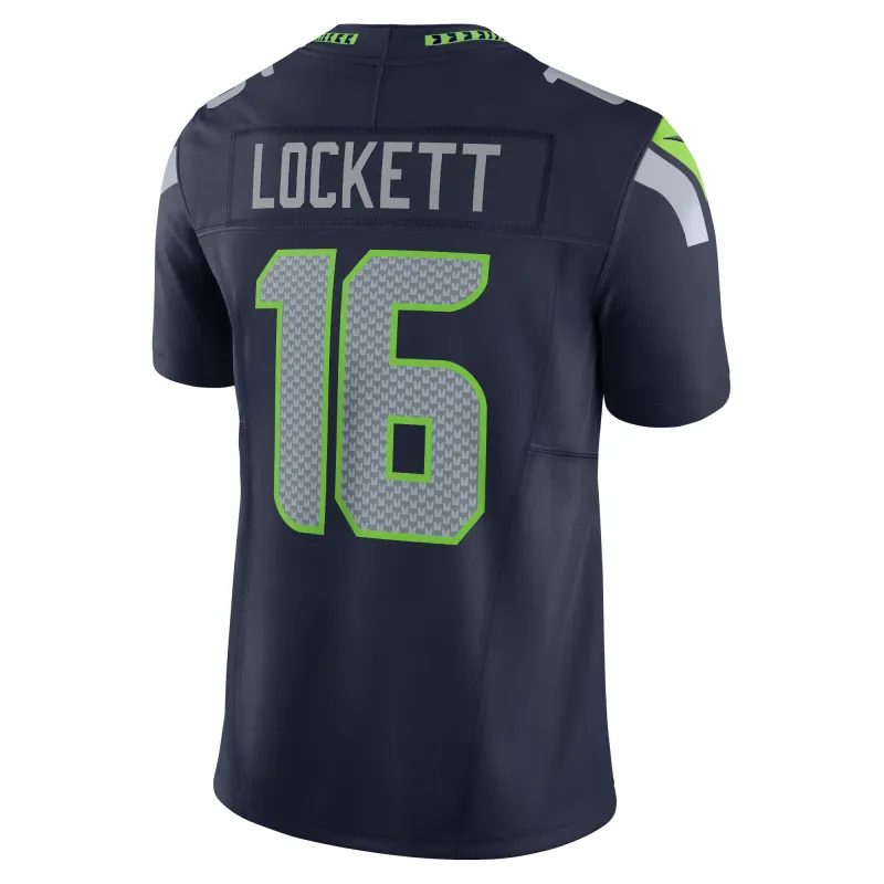 Men's Seattle Seahawks Tyler Lockett Navy Vapor F.U.S.E. Limited Jersey