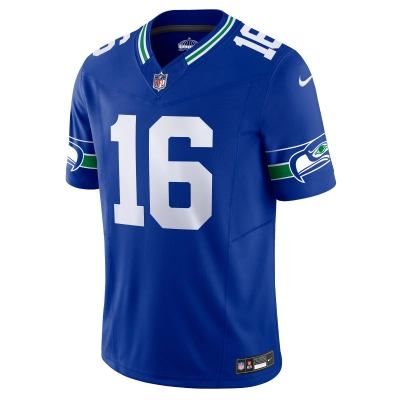 Men's Seattle Seahawks Tyler Lockett Royal Vapor F.U.S.E. Limited Jersey 02