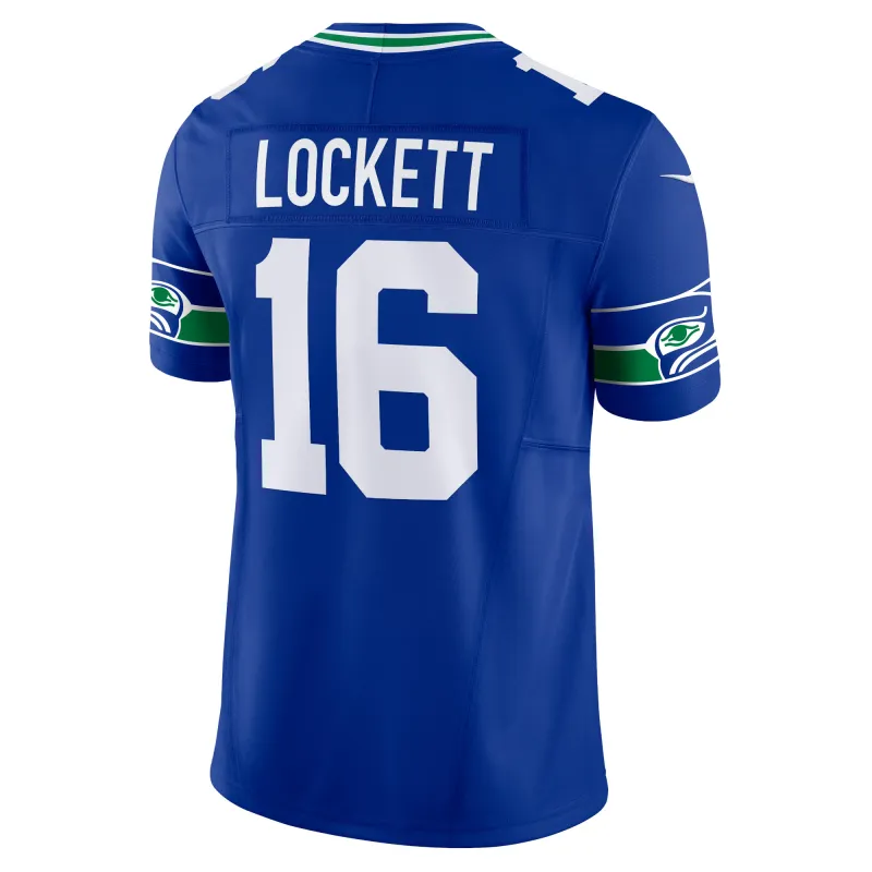 Men's Seattle Seahawks Tyler Lockett Royal Vapor F.U.S.E. Limited Jersey