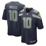 Men's Seattle Seahawks Uchenna Nwosu College Navy Game Player Jersey
