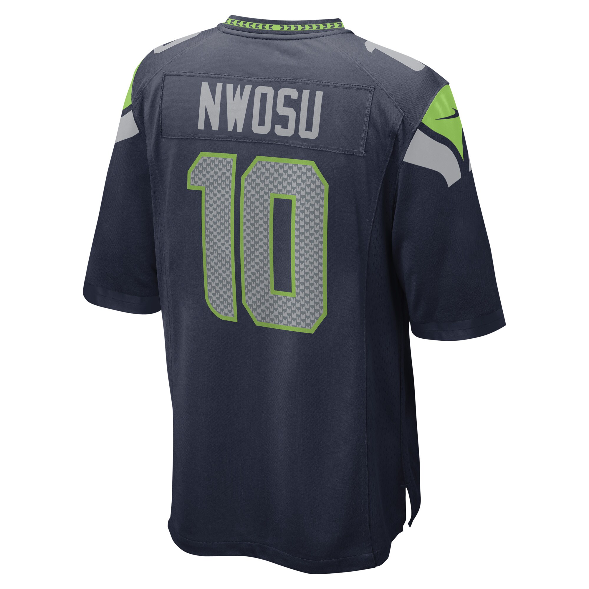 Men's Seattle Seahawks Uchenna Nwosu College Navy Game Player Jersey