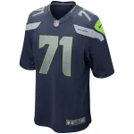 Men's Seattle Seahawks Walter Jones College Navy Game Retired Player Jersey