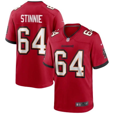 Men's Tampa Bay Buccaneers Aaron Stinnie Red Game Jersey 01