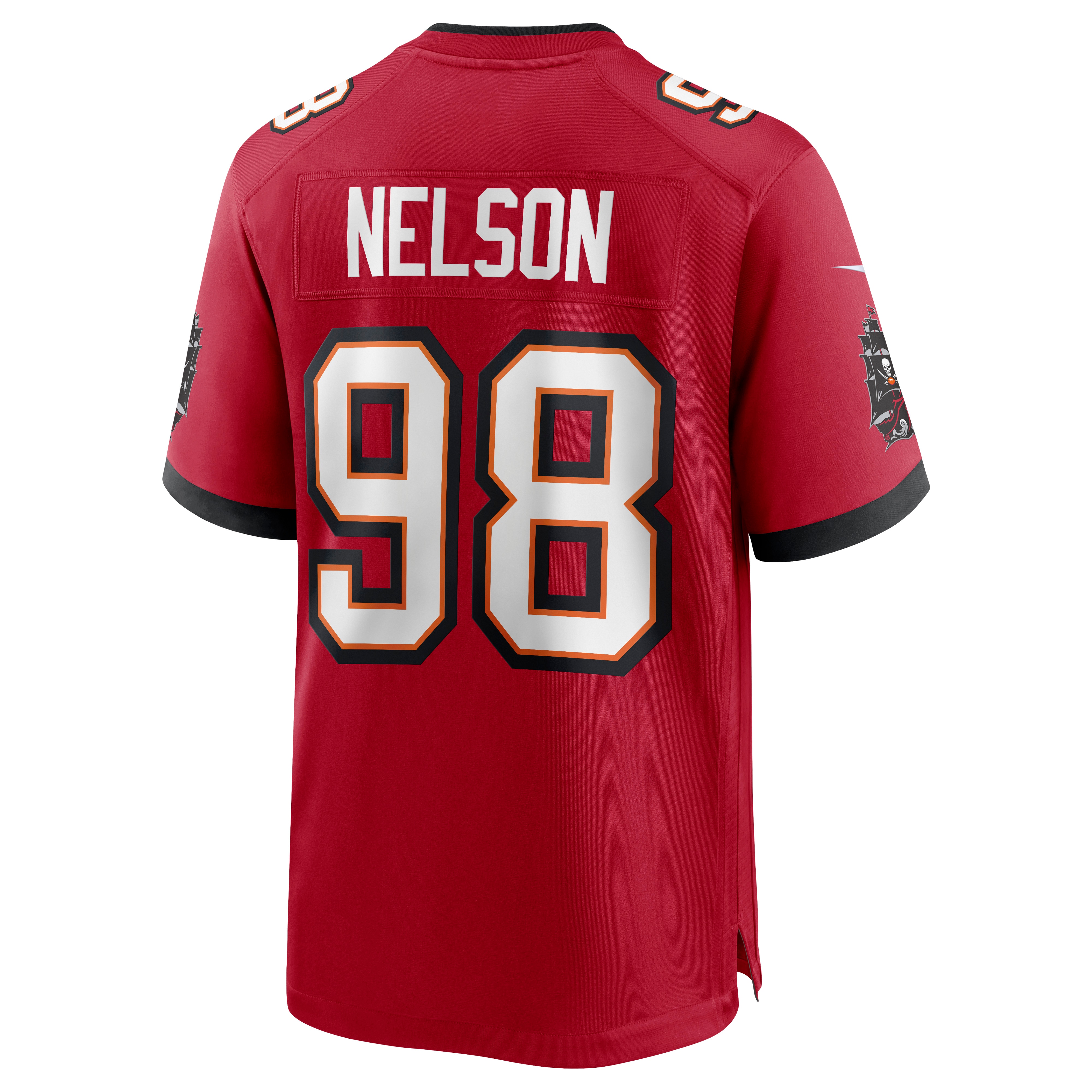 Men's Tampa Bay Buccaneers Anthony Nelson Red Game Jersey