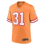 Men's Tampa Bay Buccaneers Antoine Winfield Jr. Orange Throwback Game Jersey