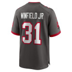 Men's Tampa Bay Buccaneers Antoine Winfield Jr. Pewter Game Jersey