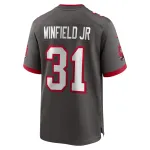 Men's Tampa Bay Buccaneers Antoine Winfield Jr. Pewter Game Jersey