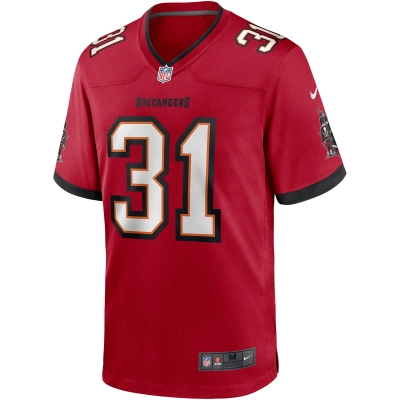 Men's Tampa Bay Buccaneers Antoine Winfield Jr. Red Game Jersey 02