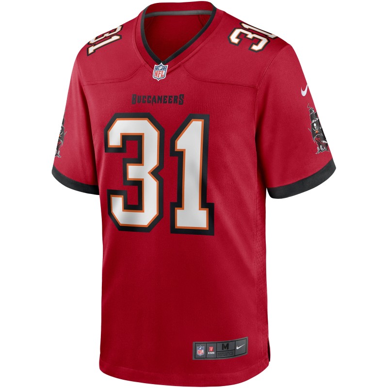 Men's Tampa Bay Buccaneers Antoine Winfield Jr. Red Game Jersey