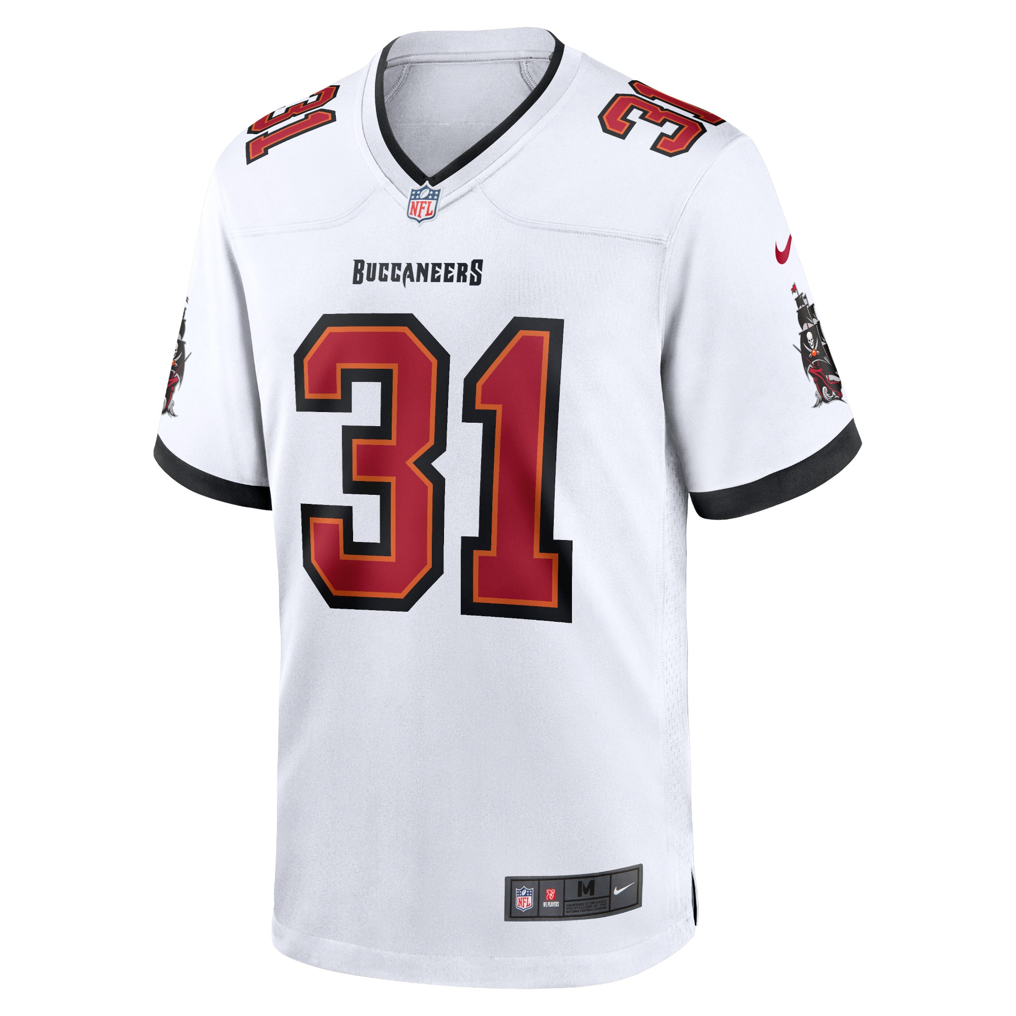 Men's Tampa Bay Buccaneers Antoine Winfield Jr. White Game Jersey