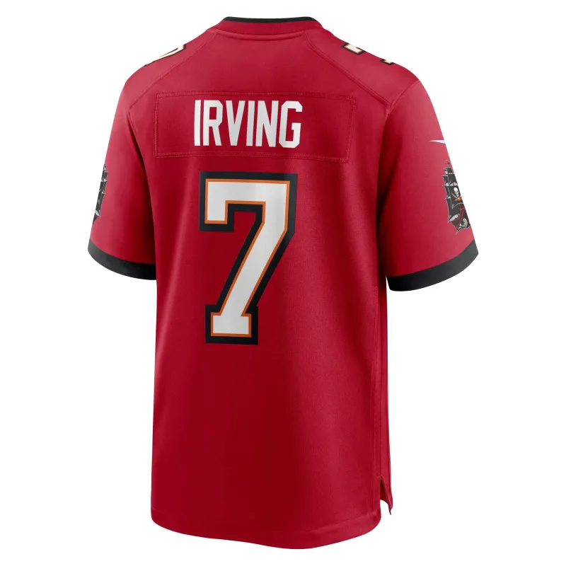Men's Tampa Bay Buccaneers Bucky Irving  Red Game Jersey