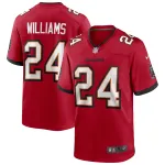 Men's Tampa Bay Buccaneers Cadillac Williams Red Game Retired Player Jersey