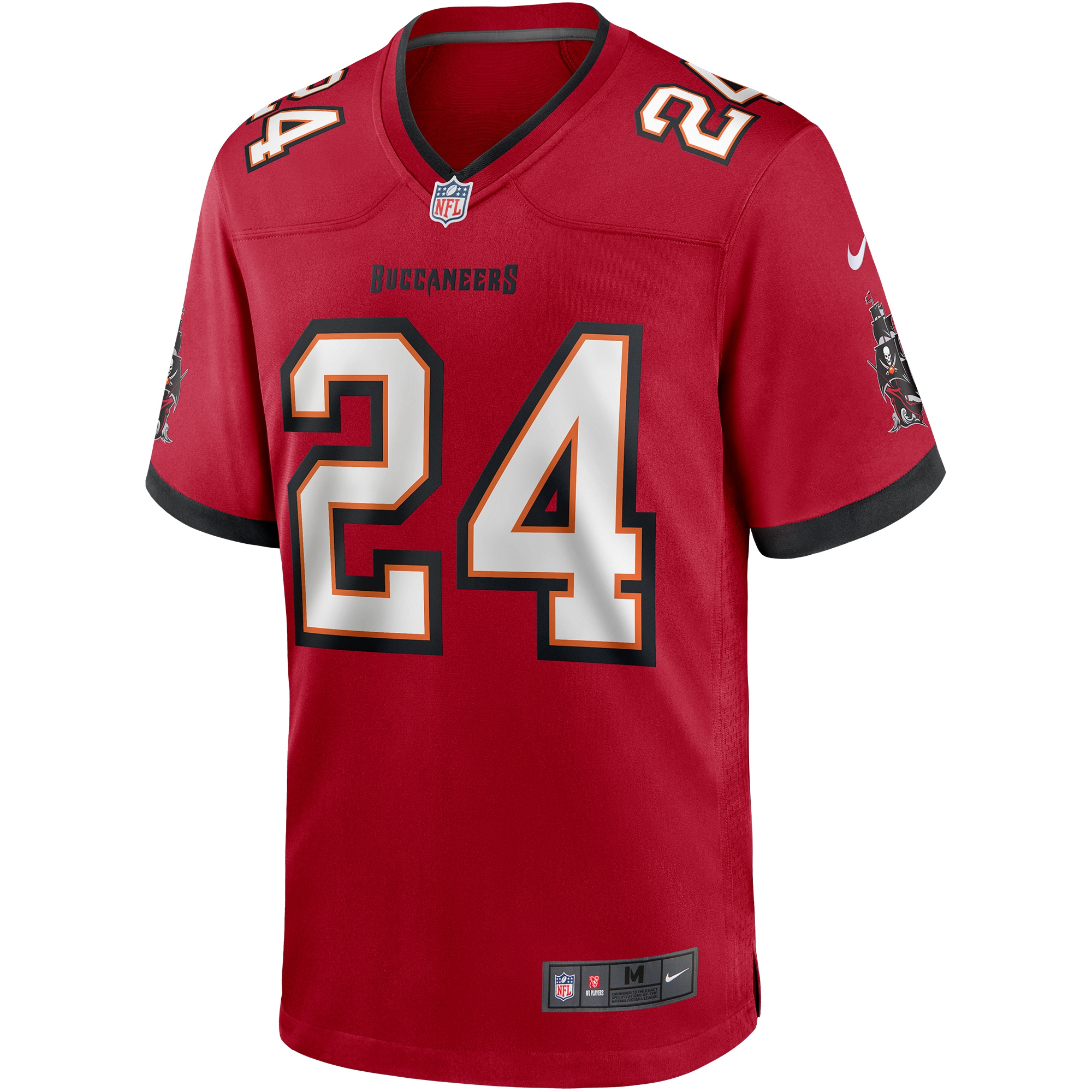 Men's Tampa Bay Buccaneers Cadillac Williams Red Game Retired Player Jersey