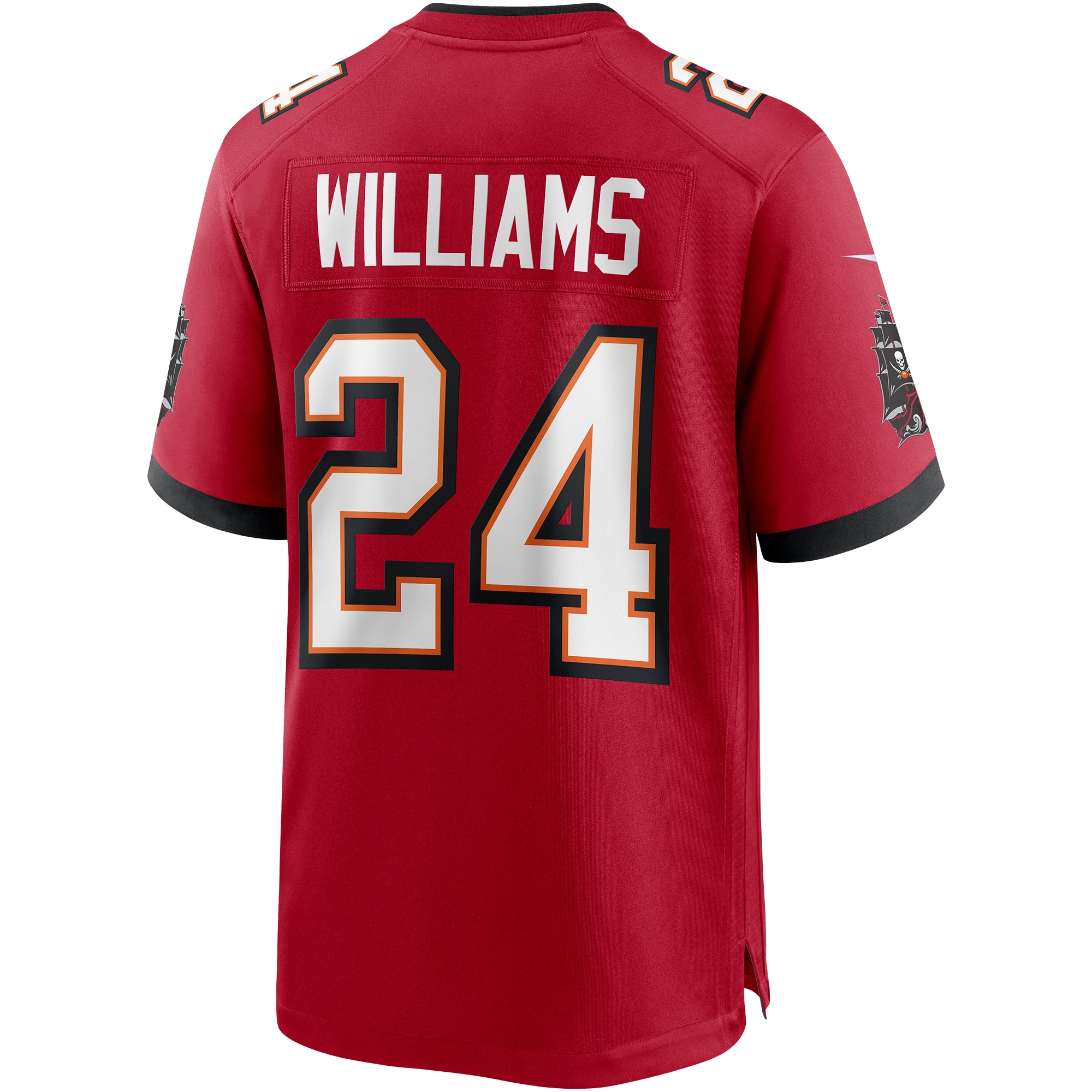 Men's Tampa Bay Buccaneers Cadillac Williams Red Game Retired Player Jersey