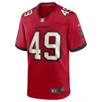 Men's Tampa Bay Buccaneers Cam Gill Red Game Jersey