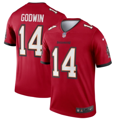 Men's Tampa Bay Buccaneers Chris Godwin Red Legend Jersey 01