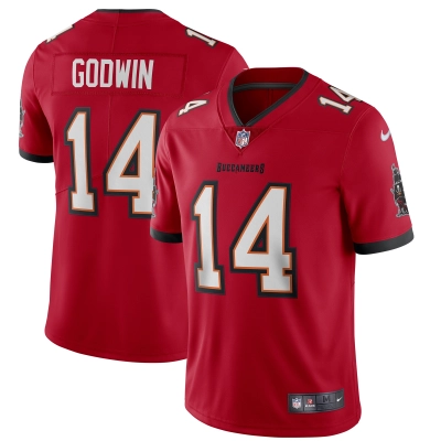 Men's Tampa Bay Buccaneers Chris Godwin Red Vapor Limited Jersey 01