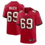 Men's Tampa Bay Buccaneers Cody Mauch  Red Game Jersey