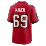Men's Tampa Bay Buccaneers Cody Mauch  Red Game Jersey