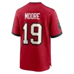 Men's Tampa Bay Buccaneers David Moore  Red Game Jersey