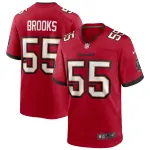 Men's Tampa Bay Buccaneers Derrick Brooks Red Game Retired Player Jersey