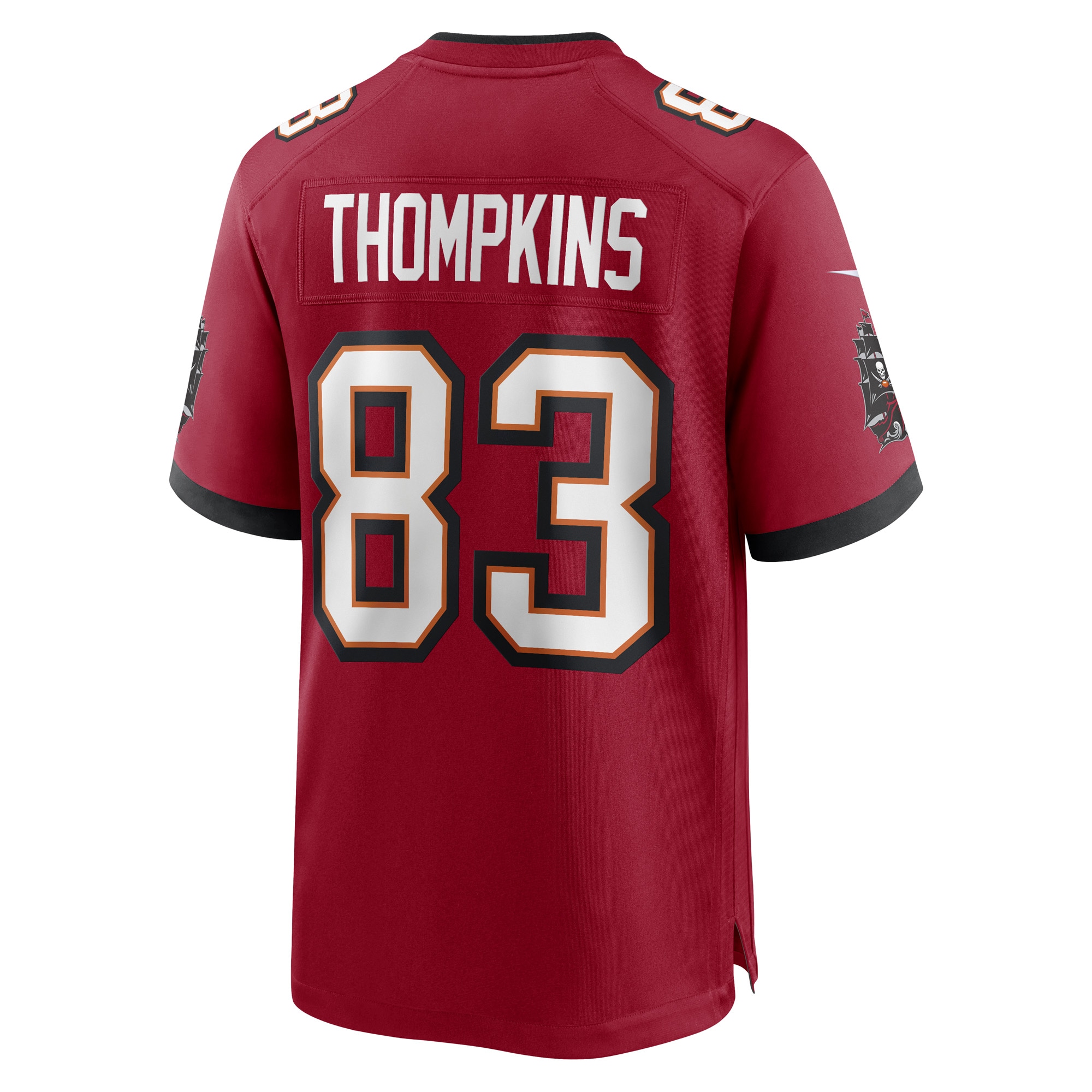 Men's Tampa Bay Buccaneers Deven Thompkins Red Game Player Jersey