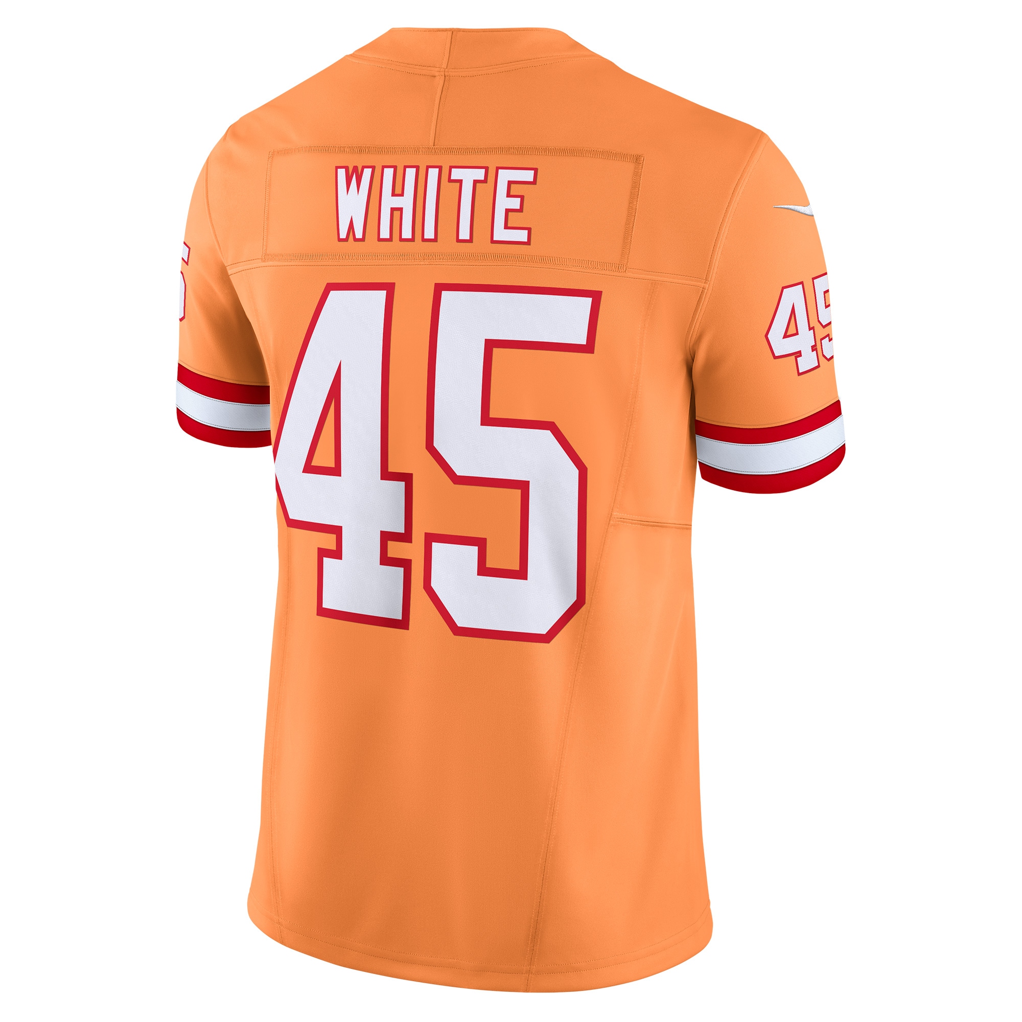 Men's Tampa Bay Buccaneers Devin White Orange Vapor F.U.S.E. Limited Jersey