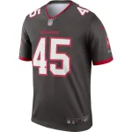 Men's Tampa Bay Buccaneers Devin White Pewter Alternate Legend Jersey