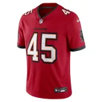Men's Tampa Bay Buccaneers Devin White Red Vapor Untouchable Limited Jersey
