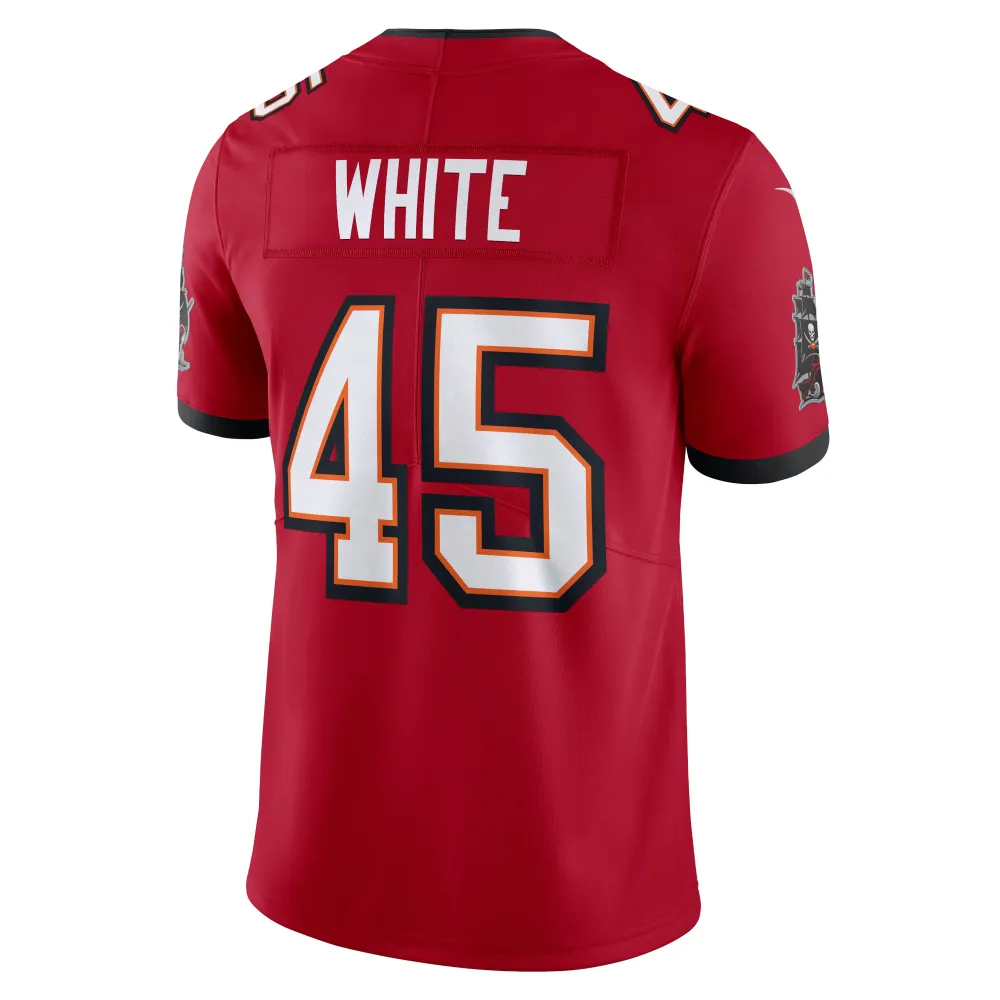 Men's Tampa Bay Buccaneers Devin White Red Vapor Untouchable Limited Jersey