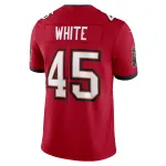 Men's Tampa Bay Buccaneers Devin White Red Vapor Untouchable Limited Jersey
