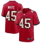 Men's Tampa Bay Buccaneers Devin White Red Game Player Jersey