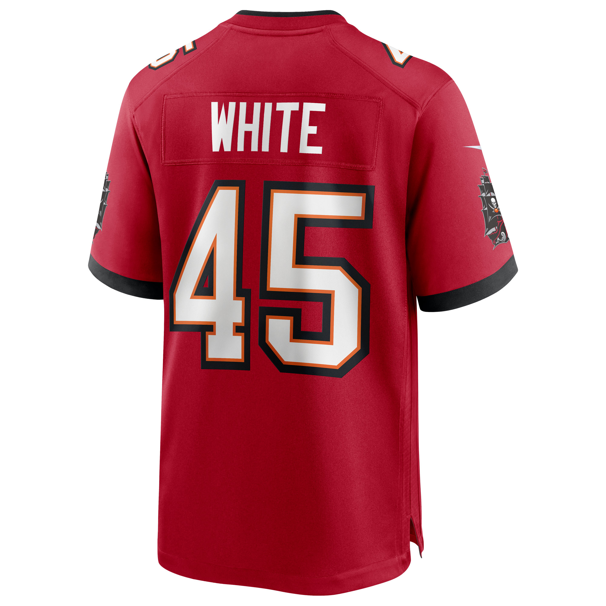 Men's Tampa Bay Buccaneers Devin White Red Game Player Jersey
