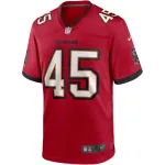 Men's Tampa Bay Buccaneers Devin White Red Player Game Jersey