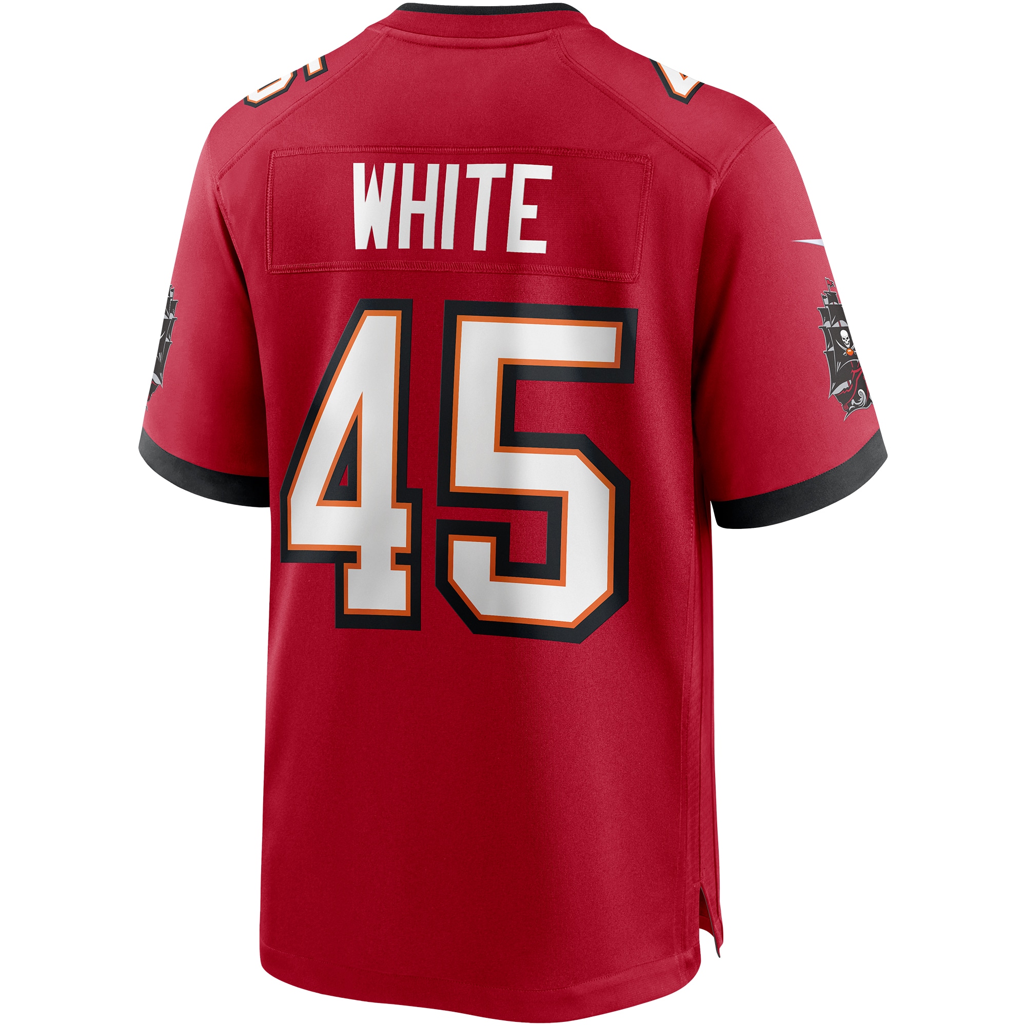 Men's Tampa Bay Buccaneers Devin White Red Player Game Jersey