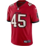 Men's Tampa Bay Buccaneers Devin White Red Vapor Limited Jersey
