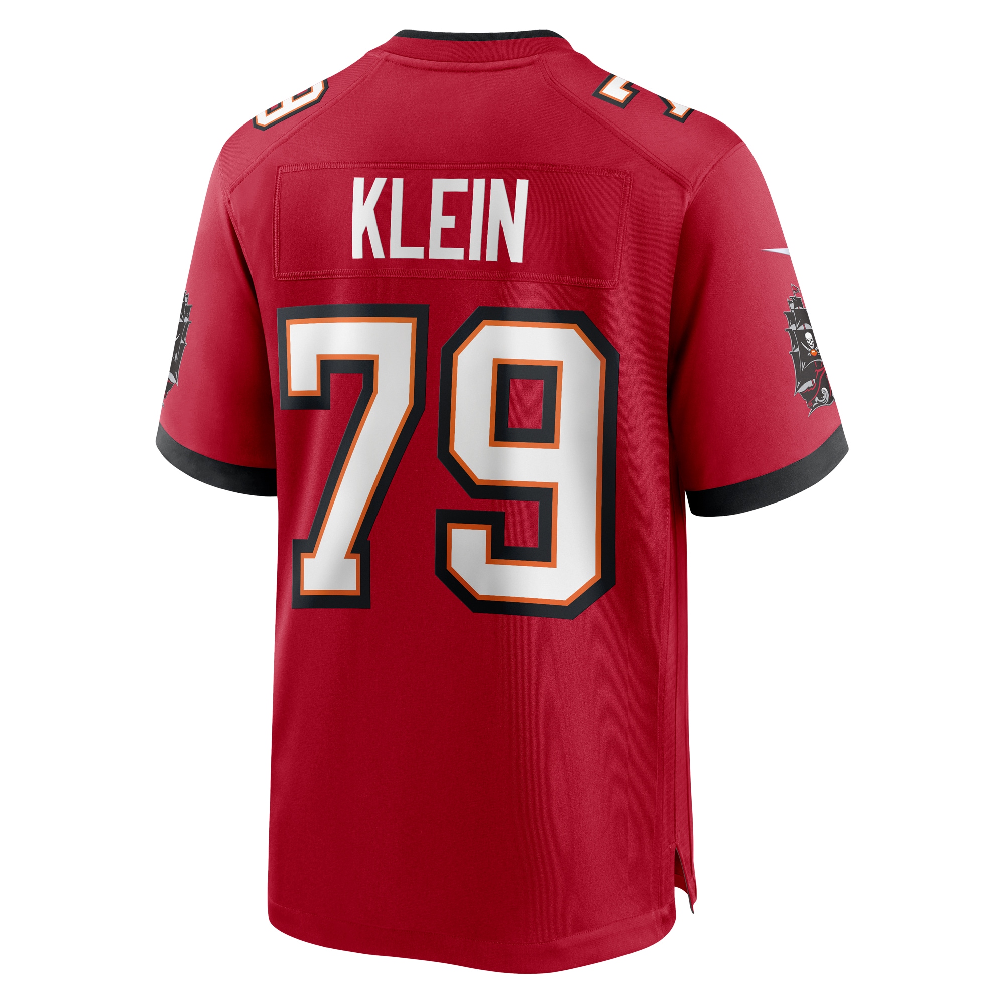 Men's Tampa Bay Buccaneers Elijah Klein  Red Game Jersey