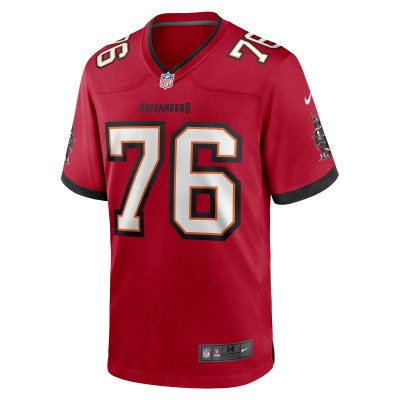 Men's Tampa Bay Buccaneers Iosua Opeta  Red Game Jersey 02