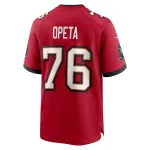 Men's Tampa Bay Buccaneers Iosua Opeta  Red Game Jersey