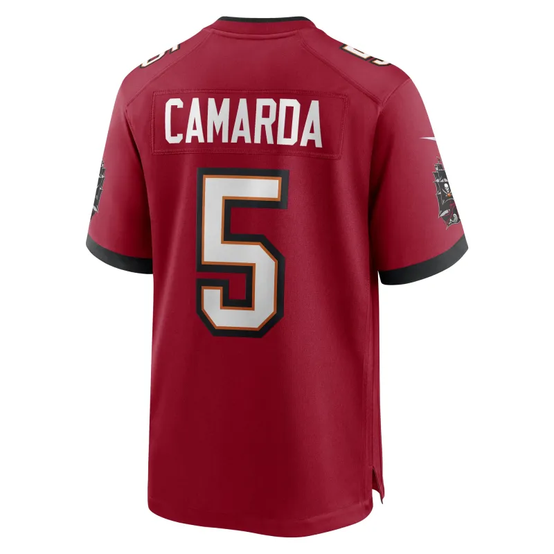 Men's Tampa Bay Buccaneers Jake Camarda Red Game Player Jersey