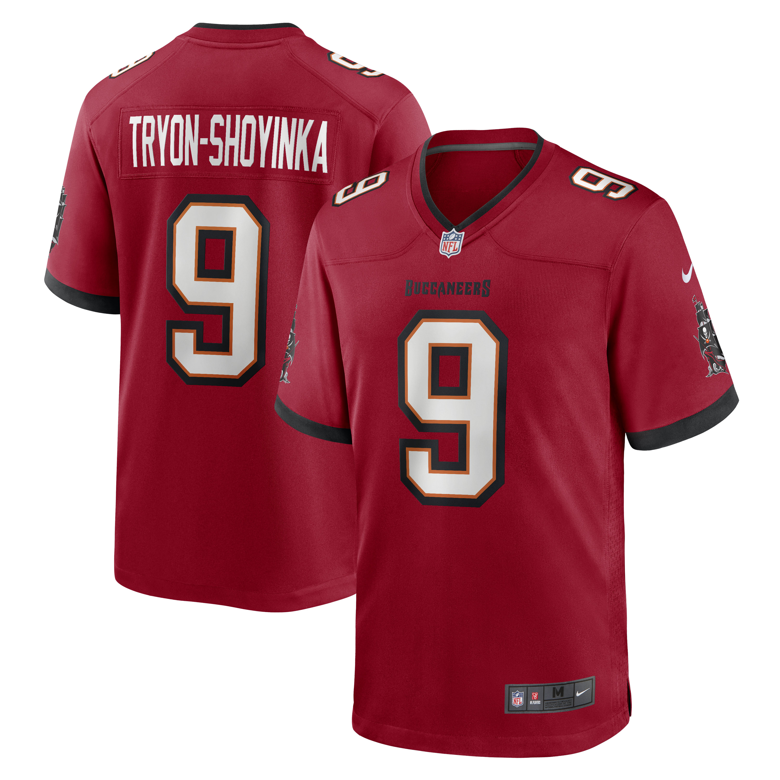Men's Tampa Bay Buccaneers Joe Tryon-Shoyinka Red Game Jersey