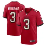 Men's Tampa Bay Buccaneers Jordan Whitehead  Red Game Jersey