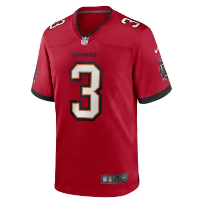 Men's Tampa Bay Buccaneers Jordan Whitehead  Red Game Jersey 02