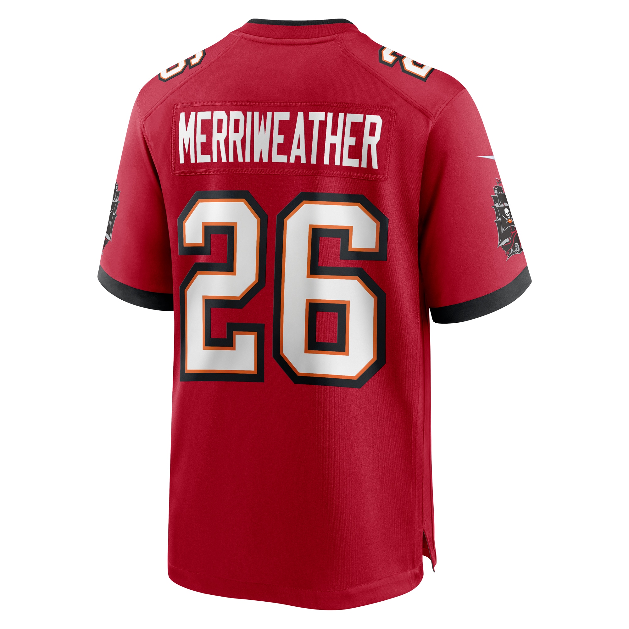 Men's Tampa Bay Buccaneers Kaevon Merriweather  Red Game Jersey