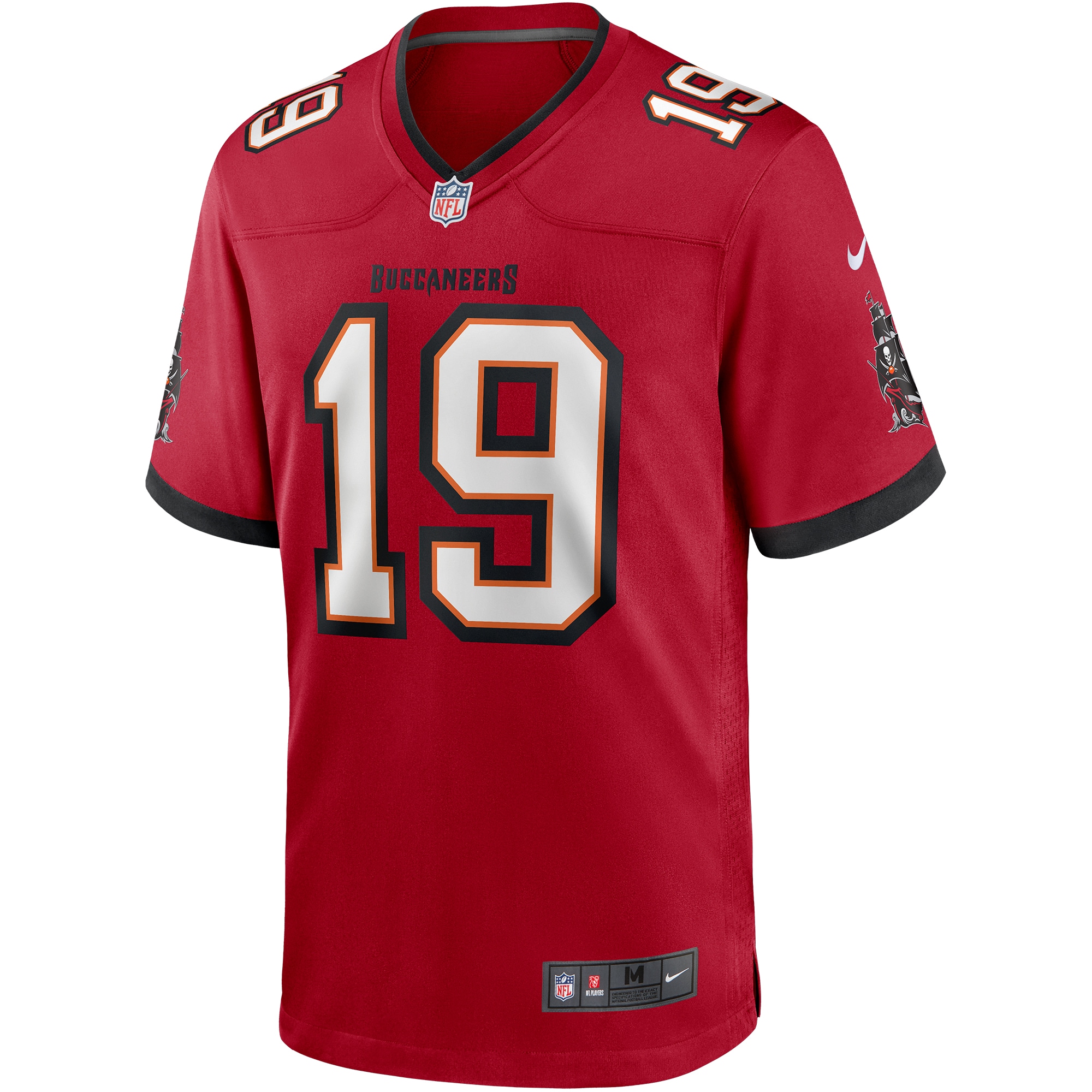 Men's Tampa Bay Buccaneers Keyshawn Johnson Red Game Retired Player Jersey